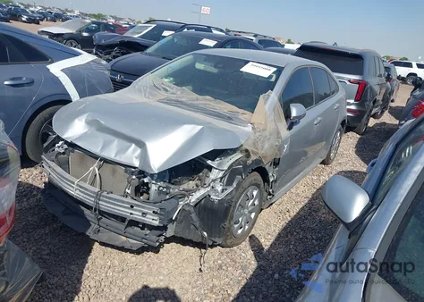 2021 Toyota Corolla L из США, поврежденный, VIN JTDDPMAE7MJ172668